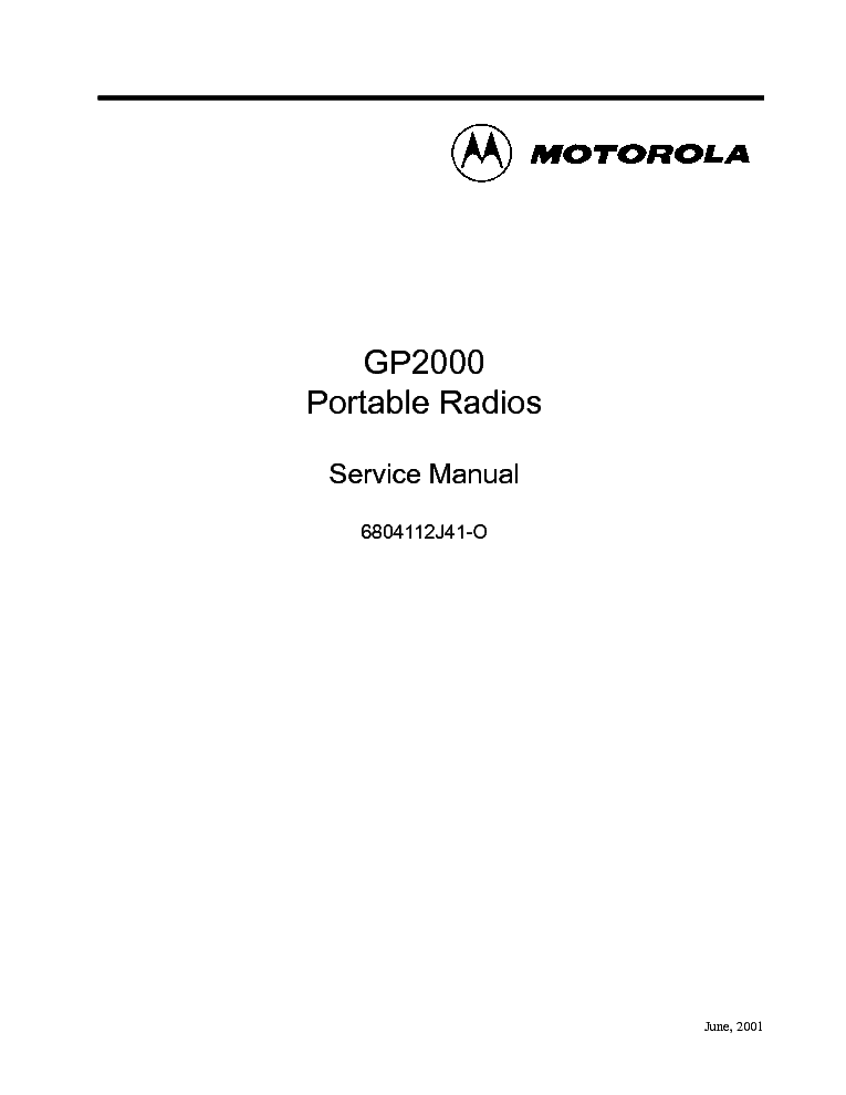 software motorola gp 2000